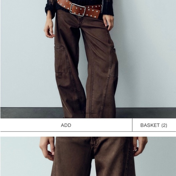 Zara cargos size 6 - Picture 2 of 6